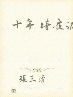 十年 暗夜流光