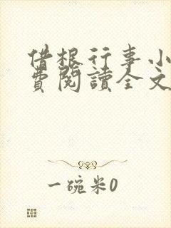 借根行事小说免费阅读全文在线阅笔趣无弹窗