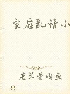 家庭乱情小说