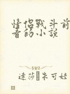 情侣战斗前适合看的小说