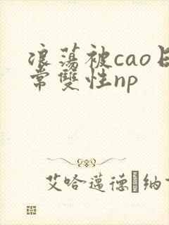 浪荡被cao日常双性np