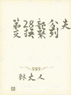 第28部分夫妇交换系列
