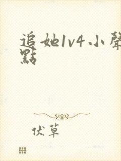 追她1v4小声点