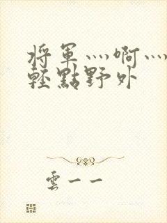 将军灬啊灬啊灬轻点野外