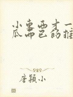 小东西才一根黄瓜而已的推荐书