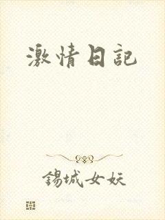 激情日记封面