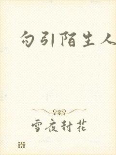 勾引陌生人封面