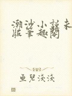 潮沙小说未删减版笔趣阁