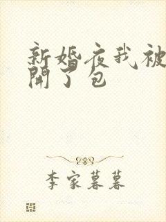 新婚夜我被伴郎开了包封面