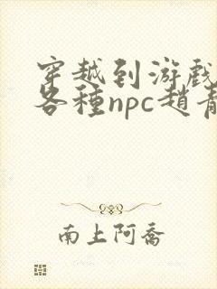 穿越到游戏里和各种npc赵青蔓