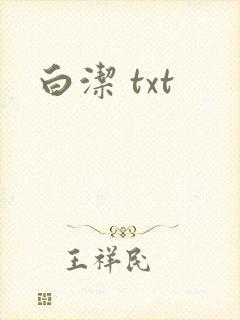 白洁 txt