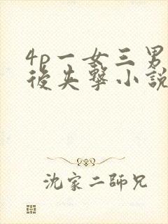 4p一女三男前后夹击小说