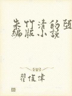 朱竹清的堕落改编版小说