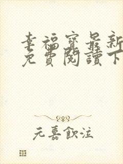 幸福宝最新章节免费阅读下载小说