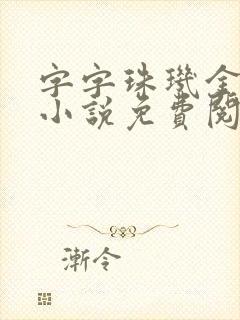 字字珠玑金银花小说免费阅读