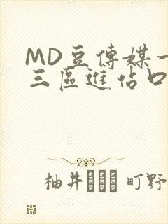 MD豆传媒一二三区进站口在线