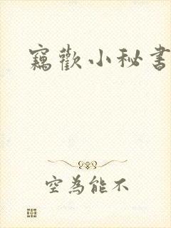 窃欢小秘书