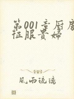 第001章厨房征服贵妇封面