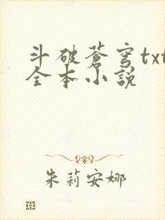 斗破苍穹txt全本小说封面