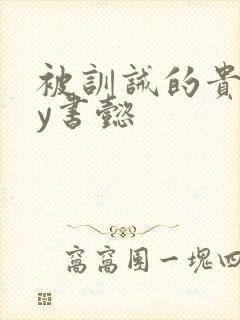 被训诫的贵妃by书懿封面