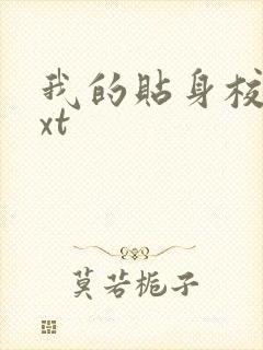 我的贴身校花txt