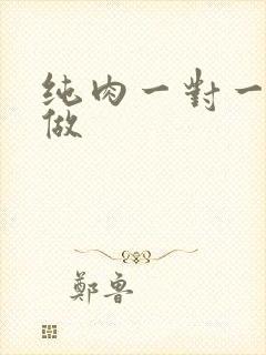 纯肉一对一到处做