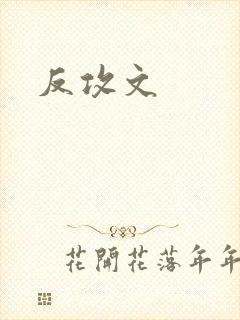 反攻文