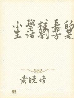 小学校长的幸福生活刘芳是谁