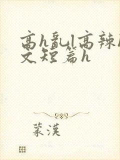 高h乱l高辣h文短篇h封面