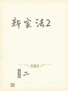 新家法2封面