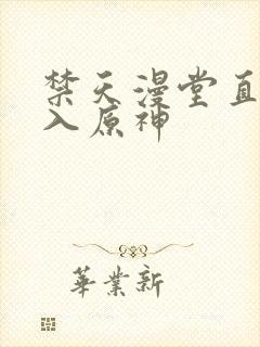 禁天漫堂直接进入原神