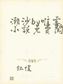 潮沙by唯雾的小说免费阅读笔趣阁封面