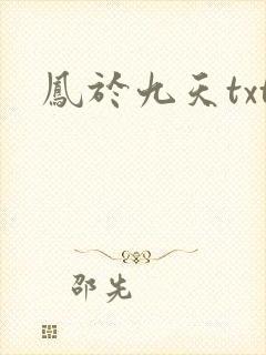 凤于九天txt