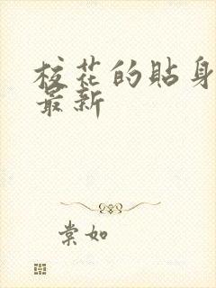 校花的贴身高手最新封面