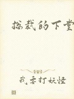 总裁的下堂妻封面