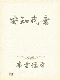 安知我意