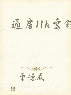 通房11h云舒封面