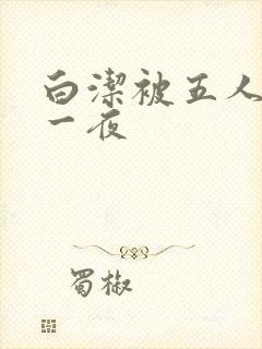 白洁被五人糟蹋一夜