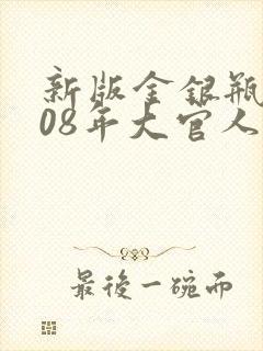 新版金银瓶2008年大官人