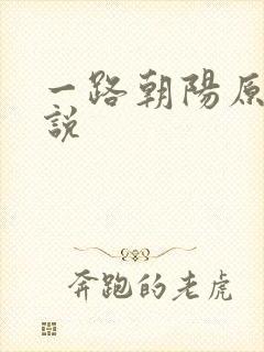 一路朝阳原著小说