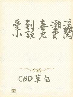 爱到春潮滚滚来小说免费阅读