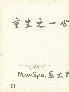 重生之一世枭雄