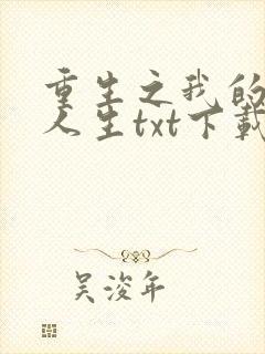 重生之我的书记人生txt下载封面