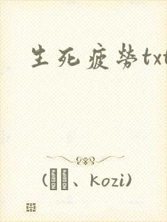 生死疲劳txt封面