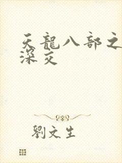 天龙八部之极乐深交封面