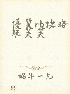 优质rb攻略系统芙芙