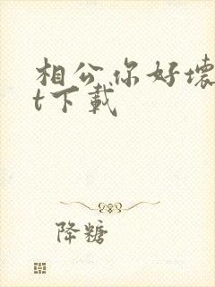 相公你好坏txt下载