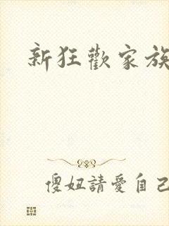 新狂欢家族小说