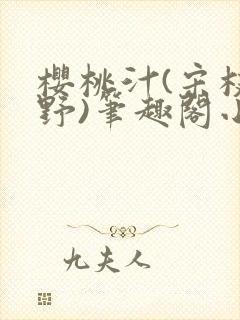 樱桃汁(宋枝江野)笔趣阁小说