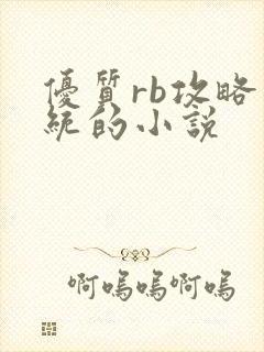 优质rb攻略系统的小说封面